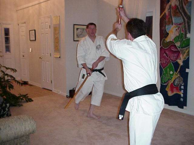 Hugh prepares for rising block as Chris Torok attacks