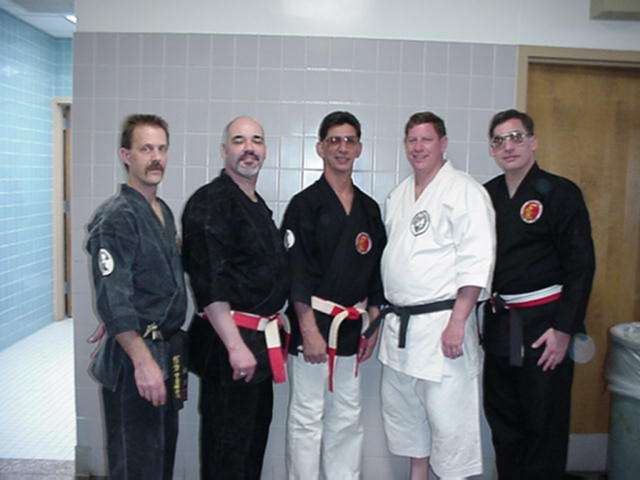 David Skrobinski,Tim Hillman, Shihan Parker, HughCassidy, Sensei Marco